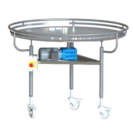 Mesa rotativa accionada por motor - DPS series  - DOVAINA UAB
