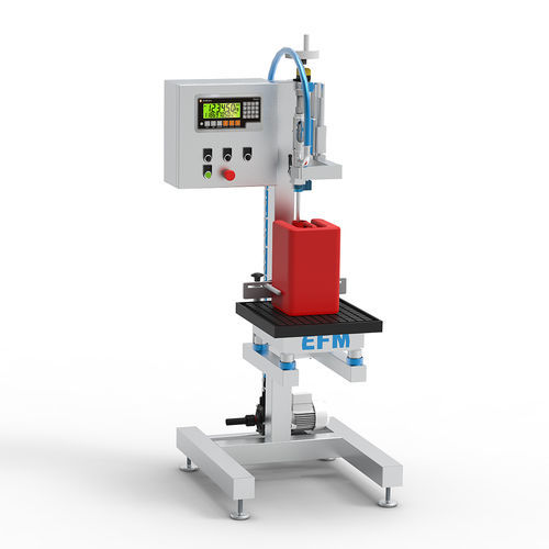 Llenadora ponderal - RPLE series - EFM MACHINERY - semiautomática / de botellas / para líquido