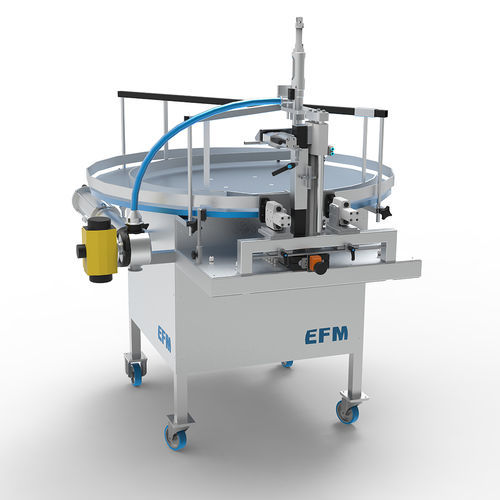 Llenadora de pistón - C1200  - EFM MACHINERY - semiautomática / de botes / para líquido