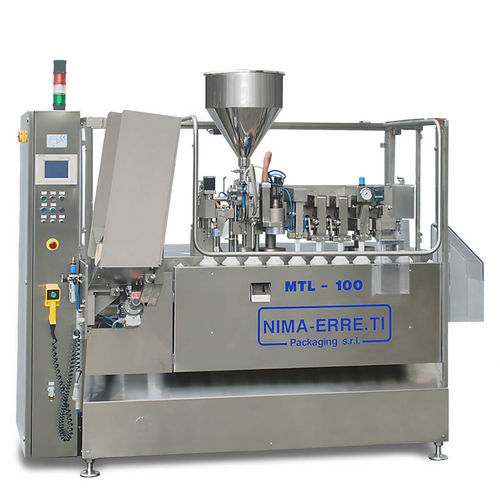 Llenadora tapadora lineal - MT series - EFM MACHINERY - automática / de productos alimentarios / industrial