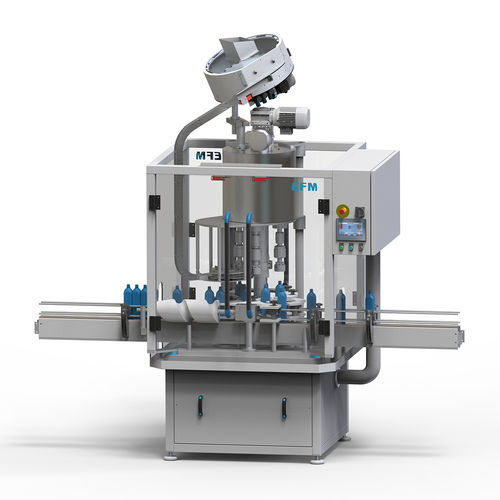 Encapsuladora giratoria - RS series - EFM MACHINERY - enteramente automática / asistida por ordenador / para tapón de rosca de plástico