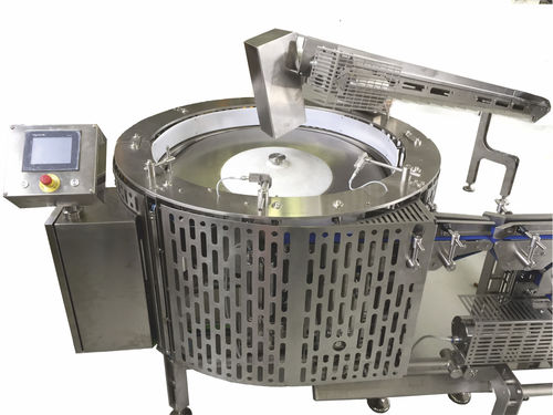 Alimentador centrífugo - ELCAT FOOD TECHNOLOGY - para máquinas / de carne / de bandejas