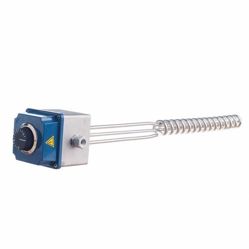 Elemento calefactor tubular - ELMITI - de aluminio / industrial / con termostato