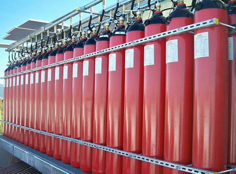 Botella de gas industrial - FABER - para la lucha contra incendios / de gas / de nitrógeno