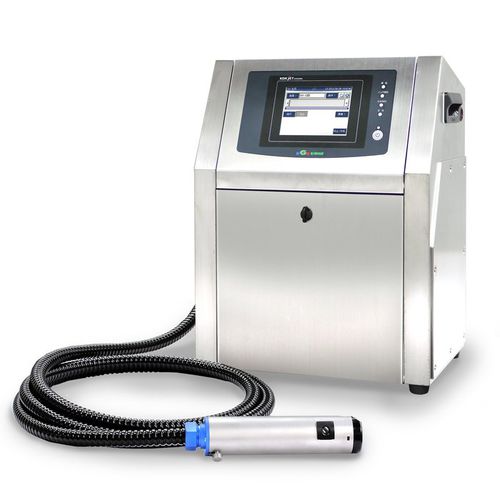 Impresora por chorro de tinta continuo - KGK CCS-3000L - FAM FAVATA - de pie / integrable / con pantalla táctil