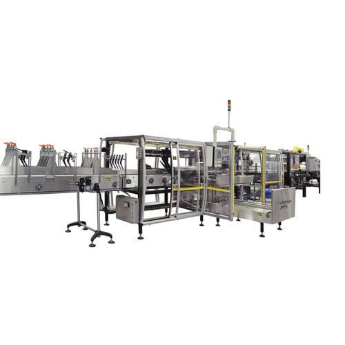 Encajadora-empacadora de bandejas wraparound - PC-3500/4500 - FISCHBEIN - automática / de botellas / de latas de conservas