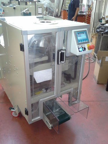 Ensacadora vertical - GFT120A - G.F.T. AUTOMAZIONI - flow-pack / controlada por PLC / para piezas pequeñas
