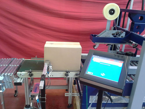 Máquina de impresión de inyección de tinta - G.F.T. AUTOMAZIONI - para cartón / monocroma / automática
