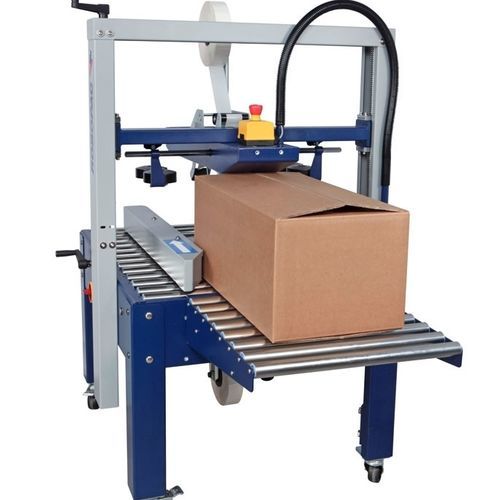 Precintadora de cartón de solapa simple - G.F.T. AUTOMAZIONI - cinta adhesiva / automática
