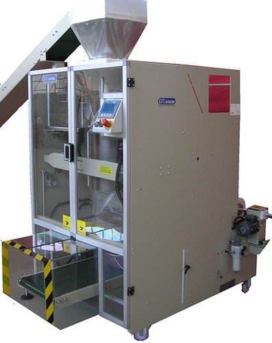 Ensacadora vertical - GFT250A - G.F.T. AUTOMAZIONI - flow-pack / controlada por PLC / para la industria agroalimentaria