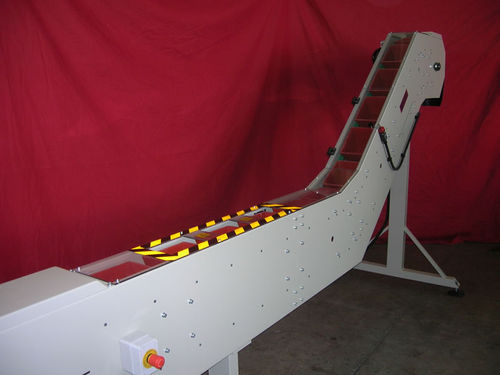 Elevador de cangilones de banda - G.F.T. AUTOMAZIONI - industrial / automático