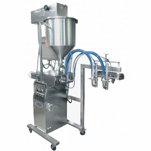 Llenadora automatizada - G.S. ITALIA - manual / para frascos / de productos pastosos