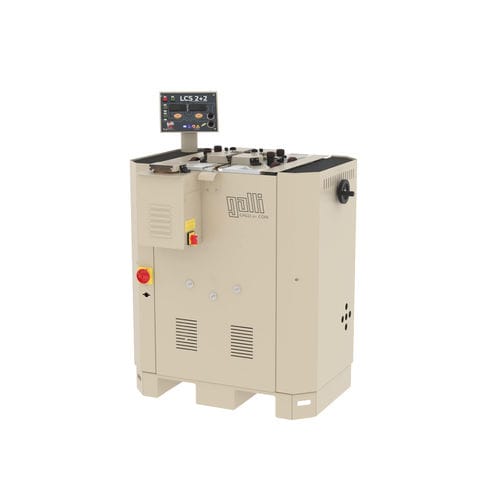Fresadora máquina pulidora - LCS 2+2 - GALLI - vertical / de cantos