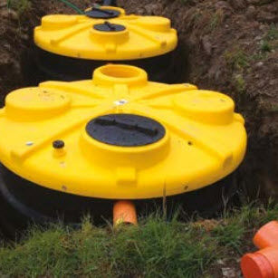 Cuba de agua - DEPURO NIM - ROTOTEC SPA - de polietileno / para el tratamiento de aguas residuales / ligera