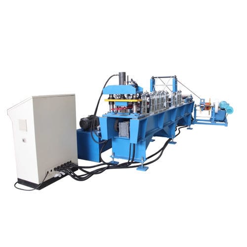 Perfiladora de perfiles metálicos - SHAOXING SMARTECH MACHINERY MANUFACTURING CO.,LTD. - automática / de precisión / con corte