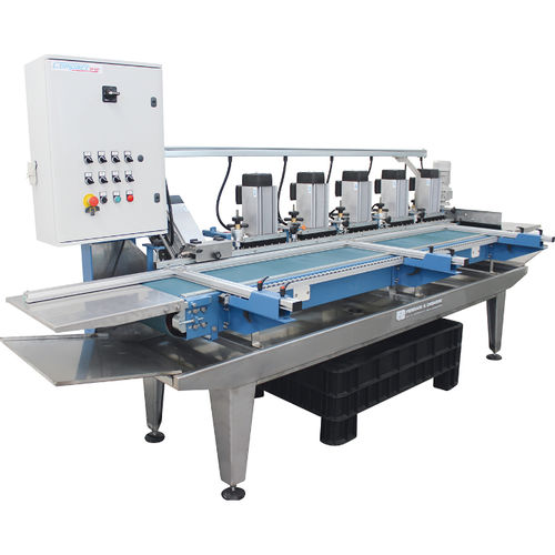 Perfiladora para perfiles - MPM/6 - Ferrari & Cigarini srl - para baldosas esmaltadas / automática / controlada por PLC
