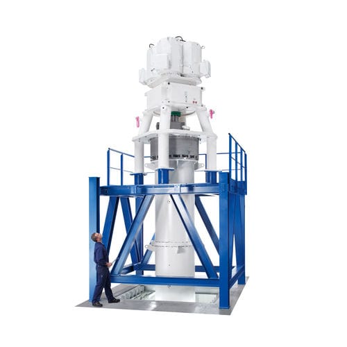 Molino para pulverulentos - ANR series - HOSOKAWA ALPINE - de minerales / húmedo / vertical