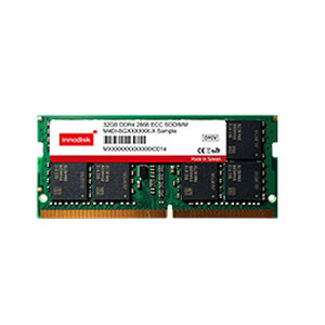Módulo de memoria SO-DIMM - DDR4 ECC SODIMM - Innodisk Corporation - DDR4 SDRAM / ECC / industrial