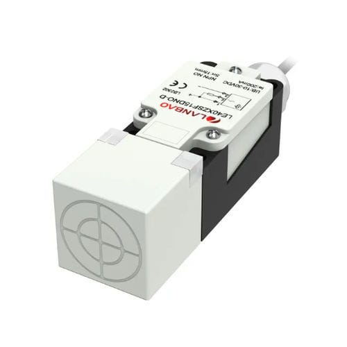 Sensor de proximidad inductivo - LE40SZSF15DNO-E2 series - Shanghai Lanbao Sensing Technology Co., Ltd. - por corrientes de Foucault / cuadrado / analógico