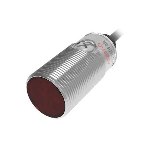 Sensor fotoeléctrico detector de reflexión directa - PSM-BC40DPB series - Shanghai Lanbao Sensing Technology Co., Ltd. - cilíndrico / luz roja / de material plástico