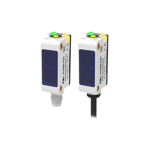 Sensor fotoeléctrico de reflexión directa - PSE-SC5DNBX series - Shanghai Lanbao Sensing Technology Co., Ltd. - rectangular / de luz azul