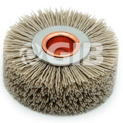 Cepillo circular trenzado - GOLDEN INDUSTRIAL BRUSH - de acabado / de limpieza / de desbastado