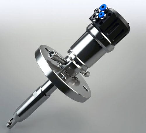 Soporte para sonda retráctil - EXtract 811 - Exner Process Equipment GmbH - neumático