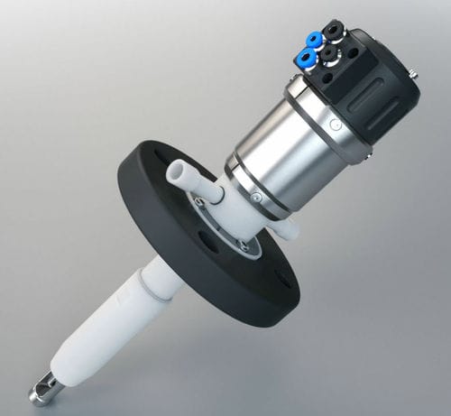 Soporte para sonda retráctil - EXtract 821 - Exner Process Equipment GmbH - neumático