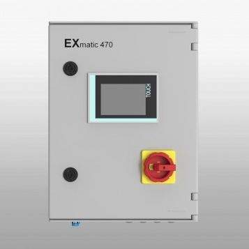 Unidad de control para soporte de sonda retráctil - EXmatic 470 - Exner Process Equipment GmbH - programable / electroneumática
