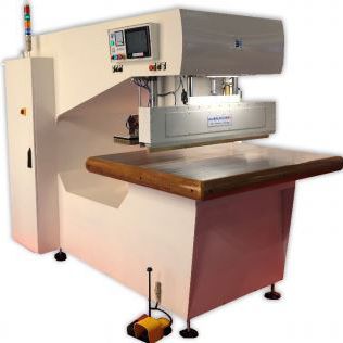 Máquina de soldar de altas frecuencias - BR15PT1000/1200N - BALACCHI S.R.L. - controlada por PLC / neumática / al vacío