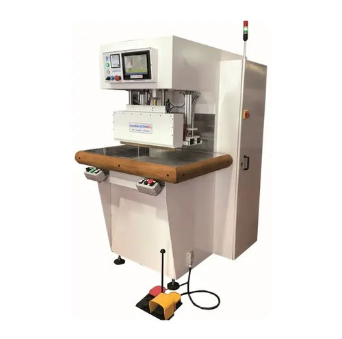 Máquina de soldar de altas frecuencias - BR4PT400 - BALACCHI S.R.L. - controlada por PLC / para PVC / compacta