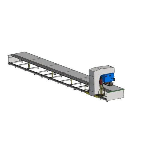 Máquina de soldar de altas frecuencias - BR10/25PT360 - BALACCHI S.R.L. - controlada por PLC / 400 V trifásico / con cabezal móvil