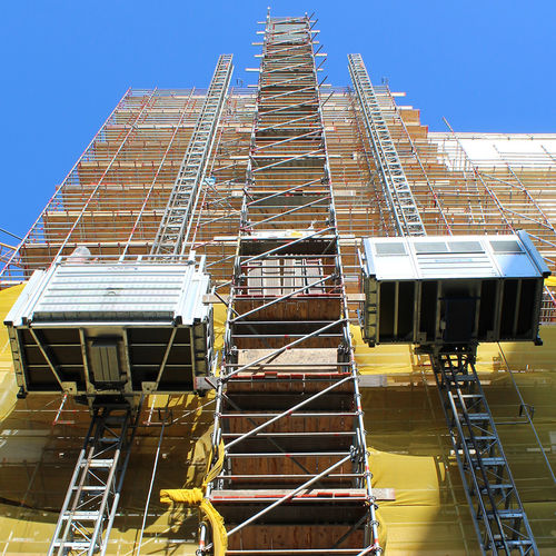 Montecarga de cremallera - Super-Lift LX-PM - Böcker Maschinenwerke GmbH - para el sector de la construcción / para obra
