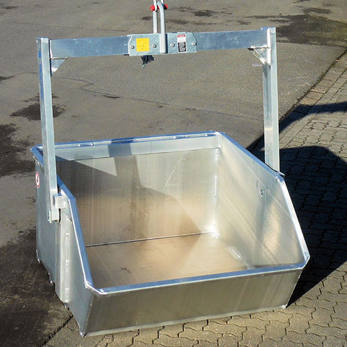 Volquete basculante de aluminio - KM series - Böcker Maschinenwerke GmbH - para productos a granel / abierto / elevador