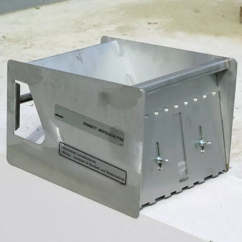 Cuba para mortero de acero inoxidable - Böcker Maschinenwerke GmbH - para el sector de la construcción