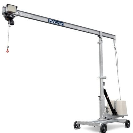 Minigrúa móvil - MK series - Böcker Maschinenwerke GmbH - telescópica / para obra / de elevación