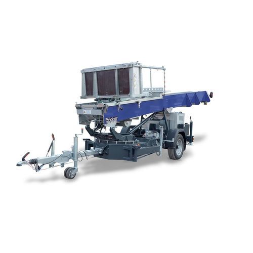 Montecarga eléctrico - Arriva G - Böcker Maschinenwerke GmbH - para el sector de la construcción / con plataforma