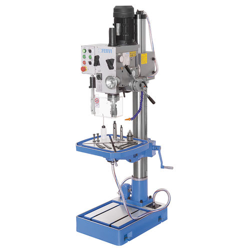 Centro de taladrado controlado por PLC - T041DA - FERVI - vertical / de columna / para acero