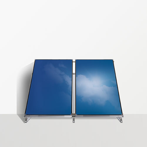 Colector solar térmica de agua - WTS-F2 - Weishaupt - plano