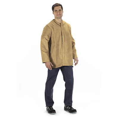 Chaqueta de trabajo - 250 JUBA - Juba - de cuero / para soldaduras / unisex