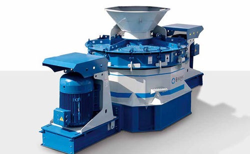 Machacadora de impacto con eje vertical - E-mak - estacionaria / para materiales de construcción
