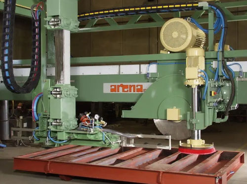 Sistema de descarga para mármol - Officine Arena - de granito / automático / horizontal