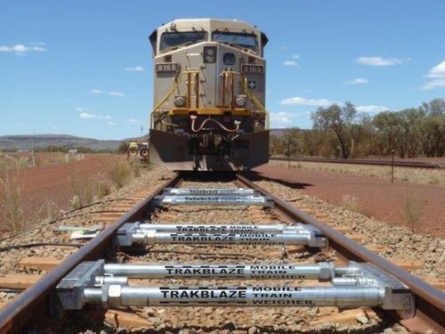 Báscula puente de ferrocarril portátil - MTW™-MS - Trakblaze Pty Ltd - estática