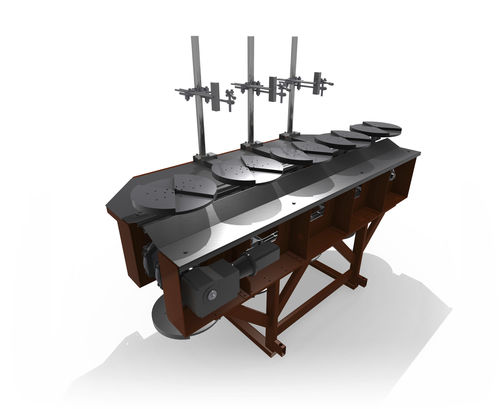 Máquina pulidora para vidrio - BOHEMIA MACHINE - industrial / de superficie