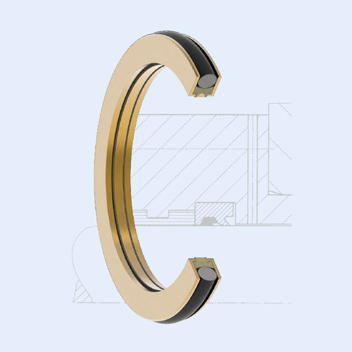 Junta tórica - ZSDI series - Hunger - de NBR / de PTFE / de pistón