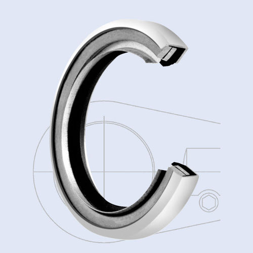 Junta rascador - A-EIS series - Hunger - de acero / de PTFE / BS