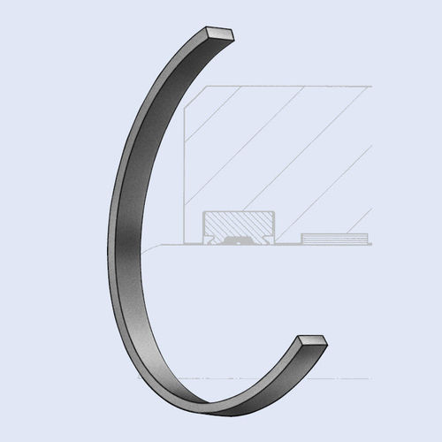 Junta tórica - RFI series - Hunger - C-ring / de caucho / de PTFE
