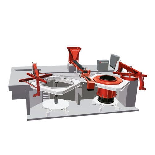 Planta de producción para el sector de la construcción - VARIANT - TOPWERK - para hormigón / para orificio de acceso / para tuberías