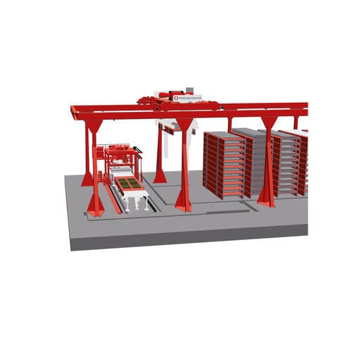 Línea de producción para productos de hormigón - ZELUS - TOPWERK - automática