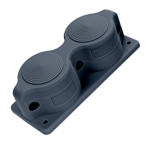 Prensaestopas de plástico - MC 2X8-67 - Trelleborg Cable Entry Solutions - IP55 / libre de halógenos / resistente a la corrosión